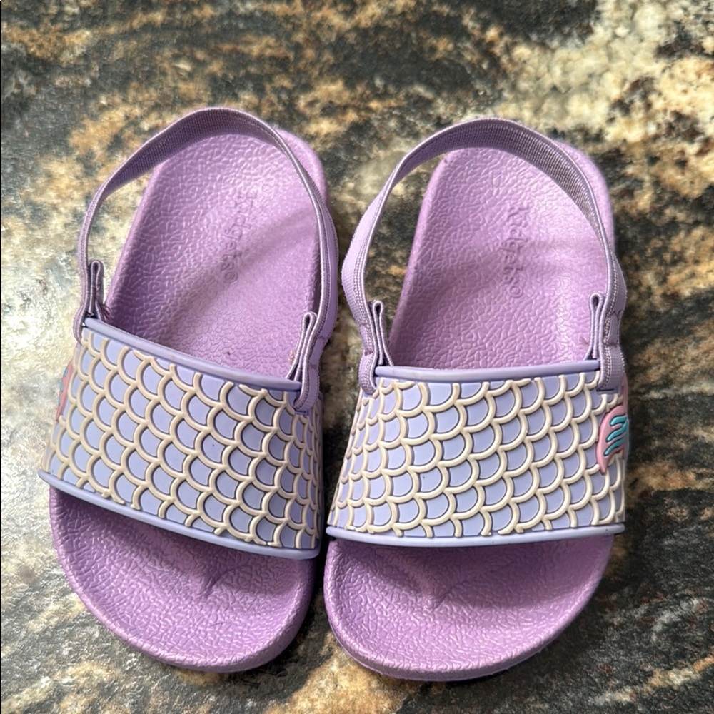 Kids Purple Sandals